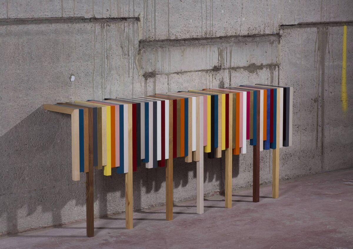 Horizon Furniture's Spectrum console table.