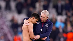 David Moyes (right) insists West Ham do not want to let Lucas Paqueta (left) leave in a cut-price deal (John Walton/PA)