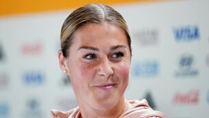 <p>FEELING CONFIDENT: England goalkeeper Mary Earps during the press conference at Stadium Australia, Sydney. Pic: PA</p>