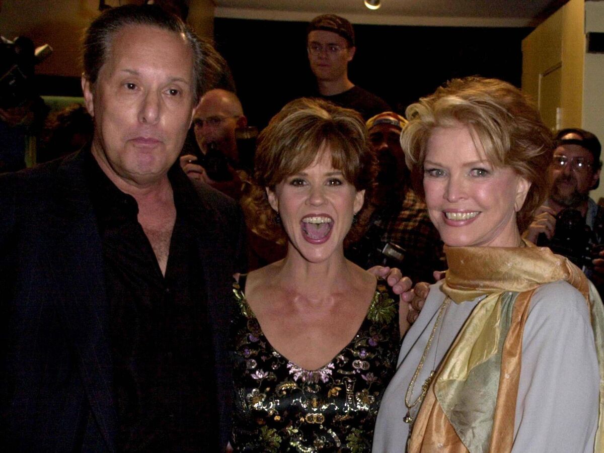 Director William Friedkin in later years with Exorcist stars Linda Blair and Ellen Burstyn, in 2000. (Picture: Newsmakers/Getty) Director William Friedkin in later years with Exorcist stars Linda Blair and Ellen Burstyn, in 2000. (Picture: Newsmakers/Getty)