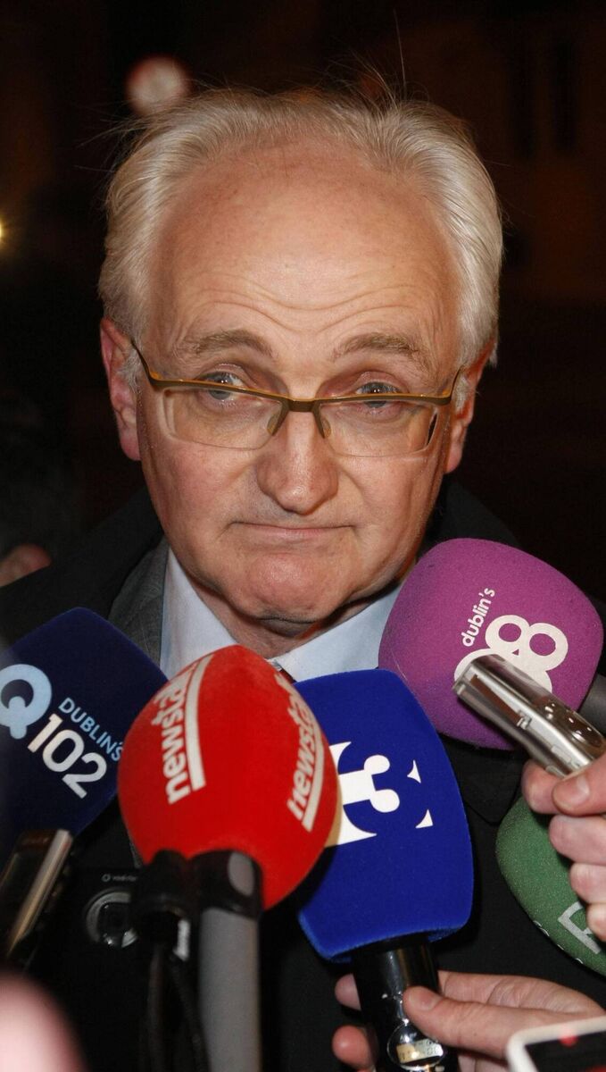 Then Green Party leader and environment minister John Gormley launched an independent review in 2010 after Gerard Convie presented 20 sample cases of corruption. File picture: Niall Carson/PA