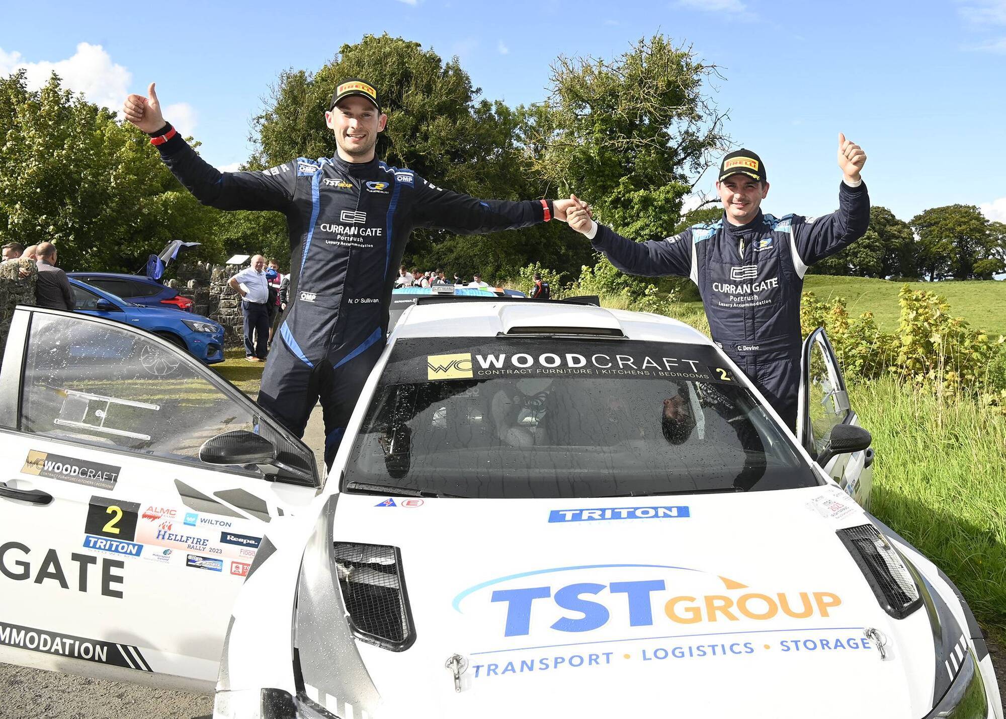 Callum Devine takes victory at Hellfire Rally