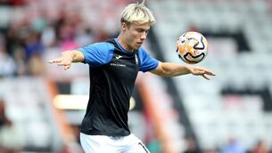 <p>NO RUSH: Rasmus Hojlund won't be rushed back to fitness by Erik ten Hag. Pic: Nigel French/PA Wire</p>