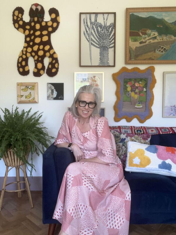  Joanne Mooney, proponent of dopamine décor in her tasteful, colour-filled Dublin home.