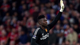 <p>Andre Onana made his Manchester United debut on Monday night (Nick Potts/PA)</p>