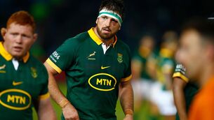 <p>ANOTHER START: South Africa’s Jean Kleyn. Pic: INPHO/Steve Haag Sports/Steve Haag</p>