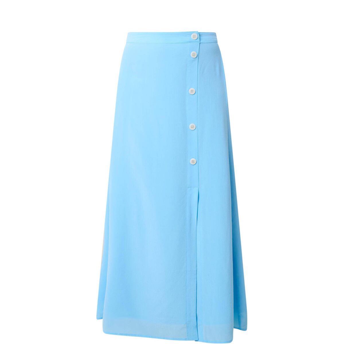 Sky-blue midi skirt, €169.95, Part Two at Arnotts Sky-blue midi skirt, €169.95, Part Two at Arnotts