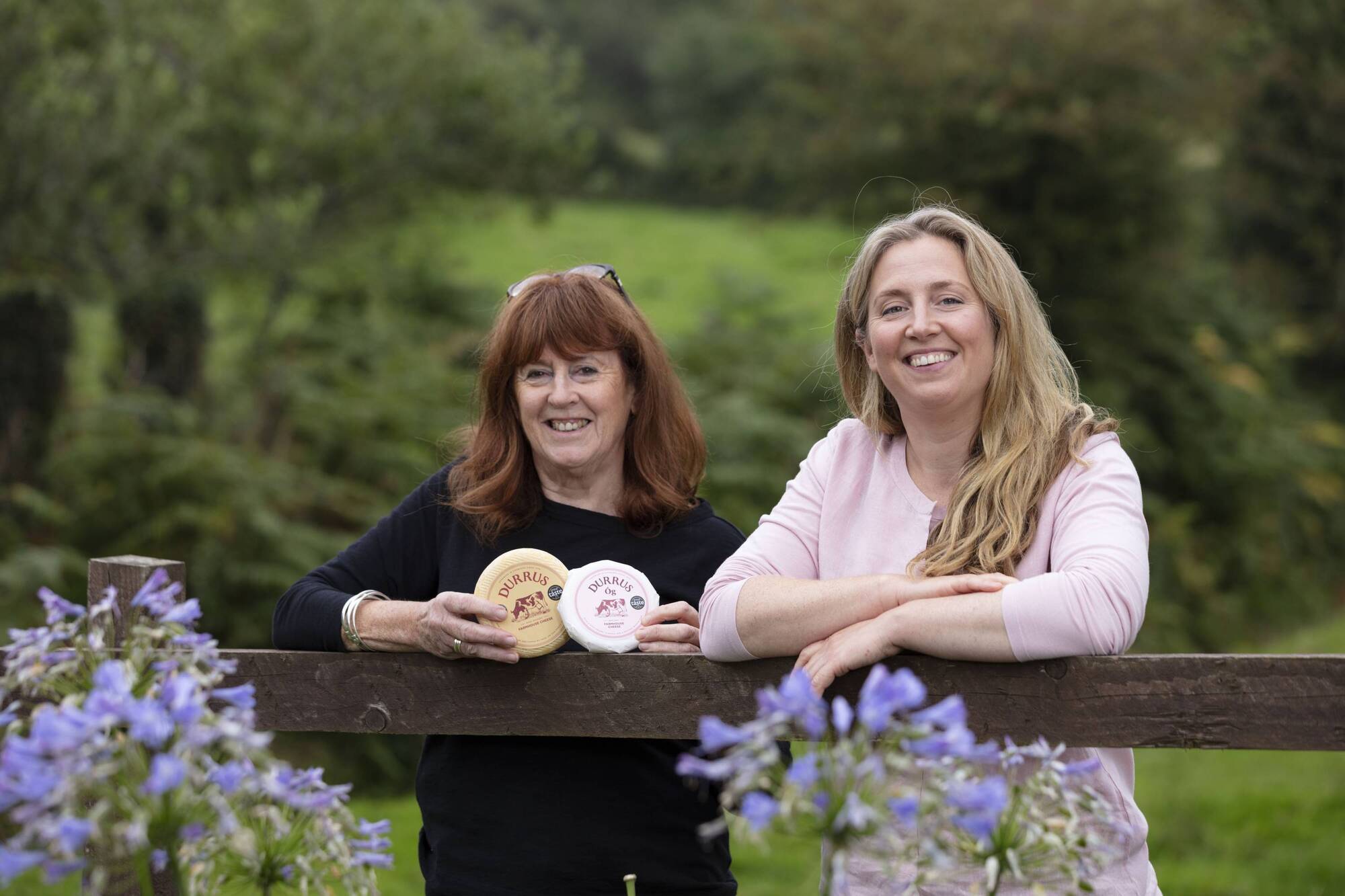 Jeffa Gill and Sarah Hennessy from Durrus Cheese, Bantry, Co Cork. Picture: Johnny Bambury