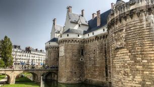 <p>The main entrance of the Castle of the Dukes of Brittany, in Nantes.</p>