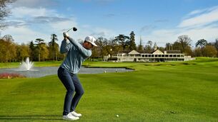 <p>GOLF IRELAND: Seamus Power during a practice round at The K Club. Photo by Brendan Moran/Sportsfile.</p>