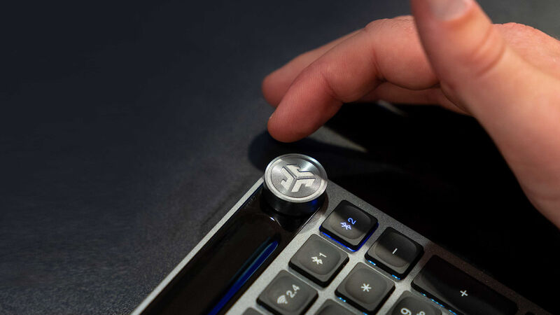 JLab Epic Keyboard with media knob. Picture: JLab.