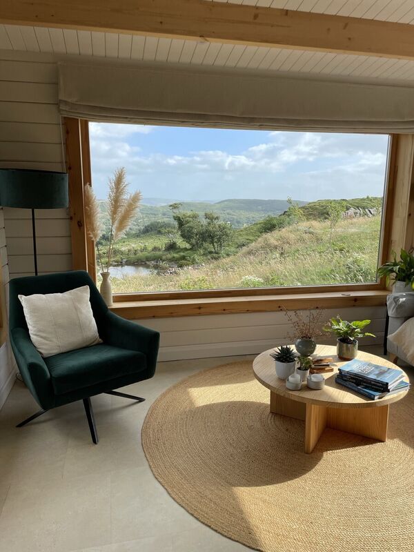 Beautiful interiors and views create a magical in-out flow