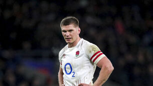 <p>England's Owen Farrell during the Guinness Six Nations match at Twickenham Stadium, London. Picture date: Saturday March 11, 2023.</p>