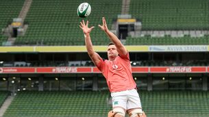 <p>HIGH HOPES: James Ryan during Ireland's Captain's Run at the Aviva. Pic: INPHO/Dan Sheridan</p>