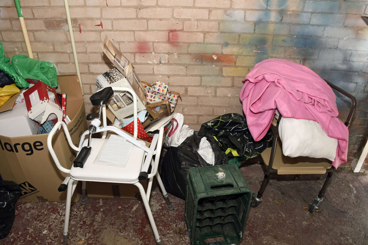 A black bin bag which was shown in court at the Lucy Letby trial. It was found by police in the garage at Ms Letby, and contained a handwritten note. Picture: Cheshire Constabulary/CPS/PA Wire A black bin bag which was shown in court at the Lucy Letby trial. It was found by police in the garage at Ms Letby, and contained a handwritten note. Picture: Cheshire Constabulary/CPS/PA Wire