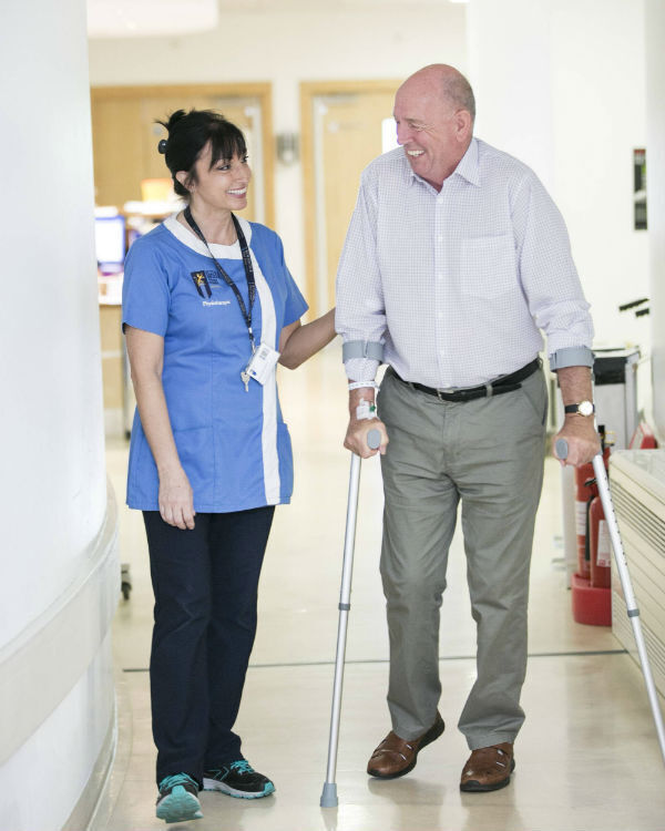 Stephen on the move as he continues his recovery. Picture: Brian Morrison