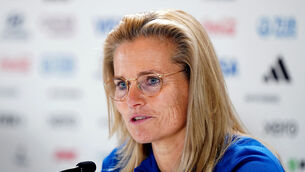 <p>Sarina Wiegman has guided England to another final. Pic: Zac Goodwin/PA</p>