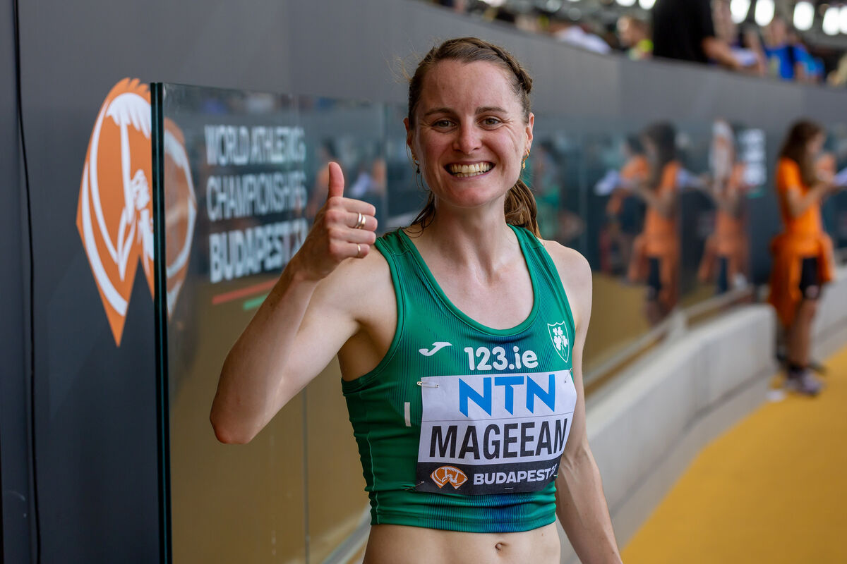 SEMI-FINAL: Ciara Mageean is safely through to the 1500m semi-finals. Pic: ©INPHO/Morgan Treacy