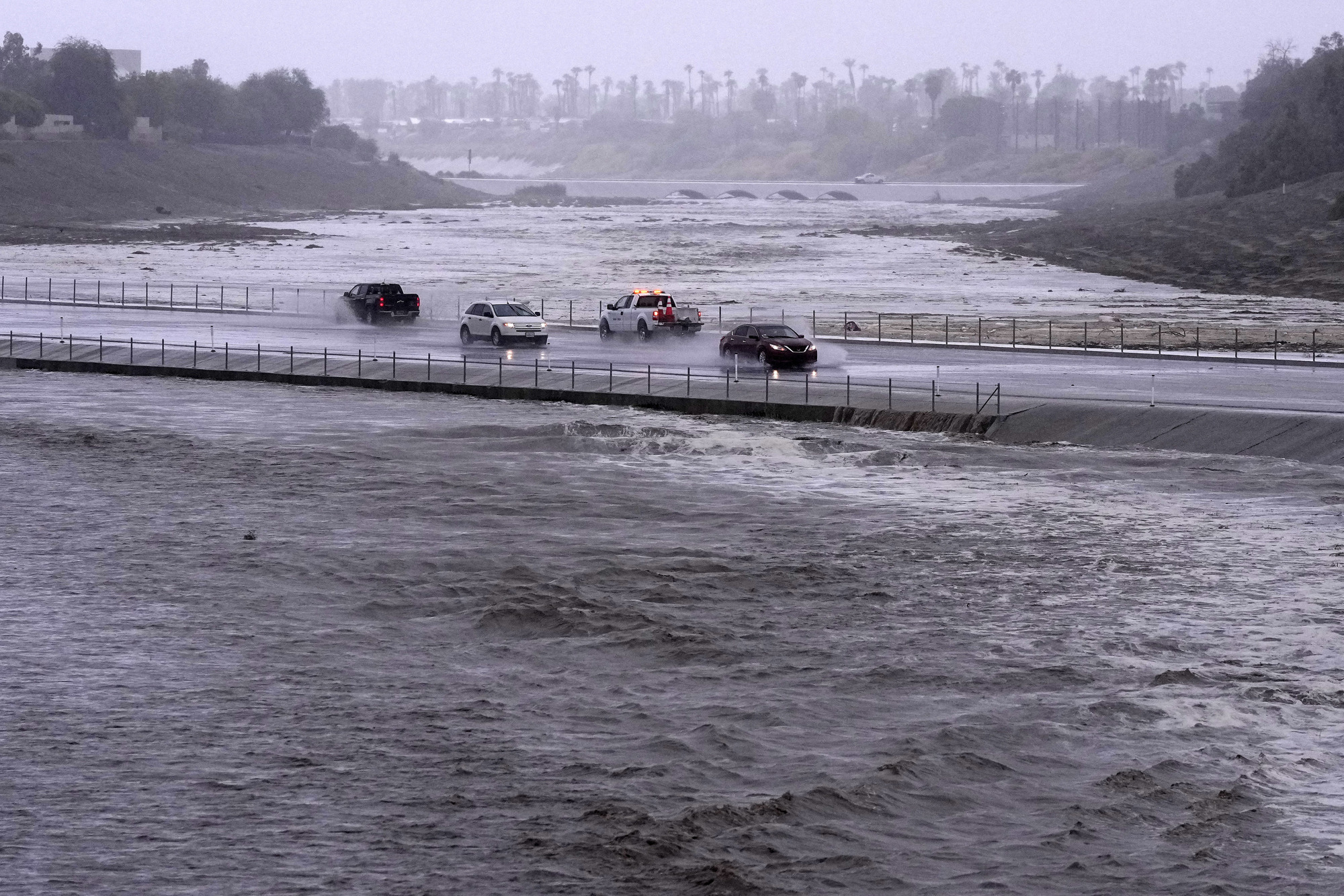 Widespread flooding as Storm Hilary makes landfall in California and Mexico 