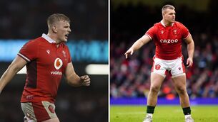 <p>CO-CAPTAINS: Jac Morgan and Dewi Lake have been named as Wales co-captains for the Rugby World Cup.</p>
