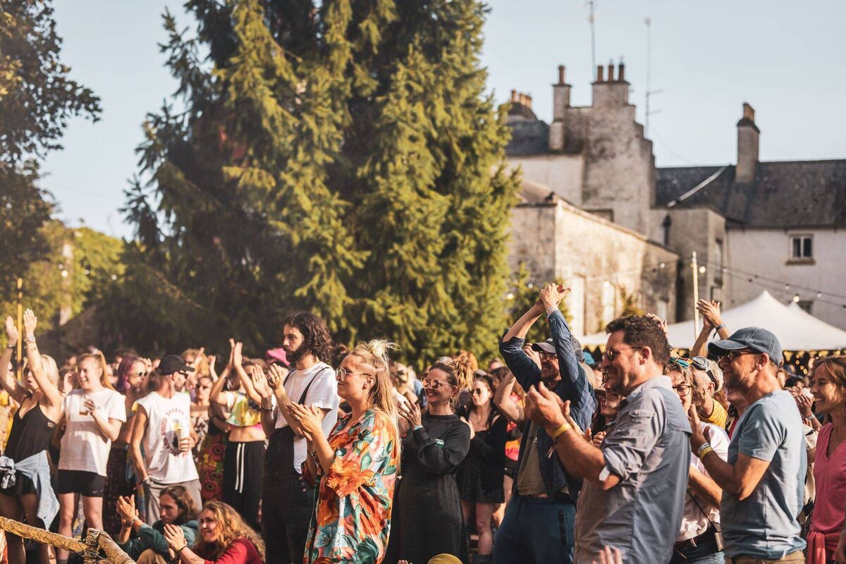 The sun shines on the crowd at Another Love Story on Sunday afternoon. Picture: Emilija Jefremova The sun shines on the crowd at Another Love Story on Sunday afternoon. Picture: Emilija Jefremova