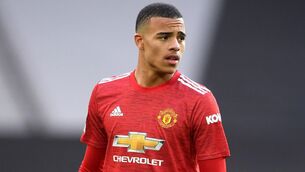 <p>PARTING WAYS: Manchester United and Mason Greenwood have mutually agreed for the forward to recommence his career away from the club. Pic: Michael Regan/PA Wire.</p>