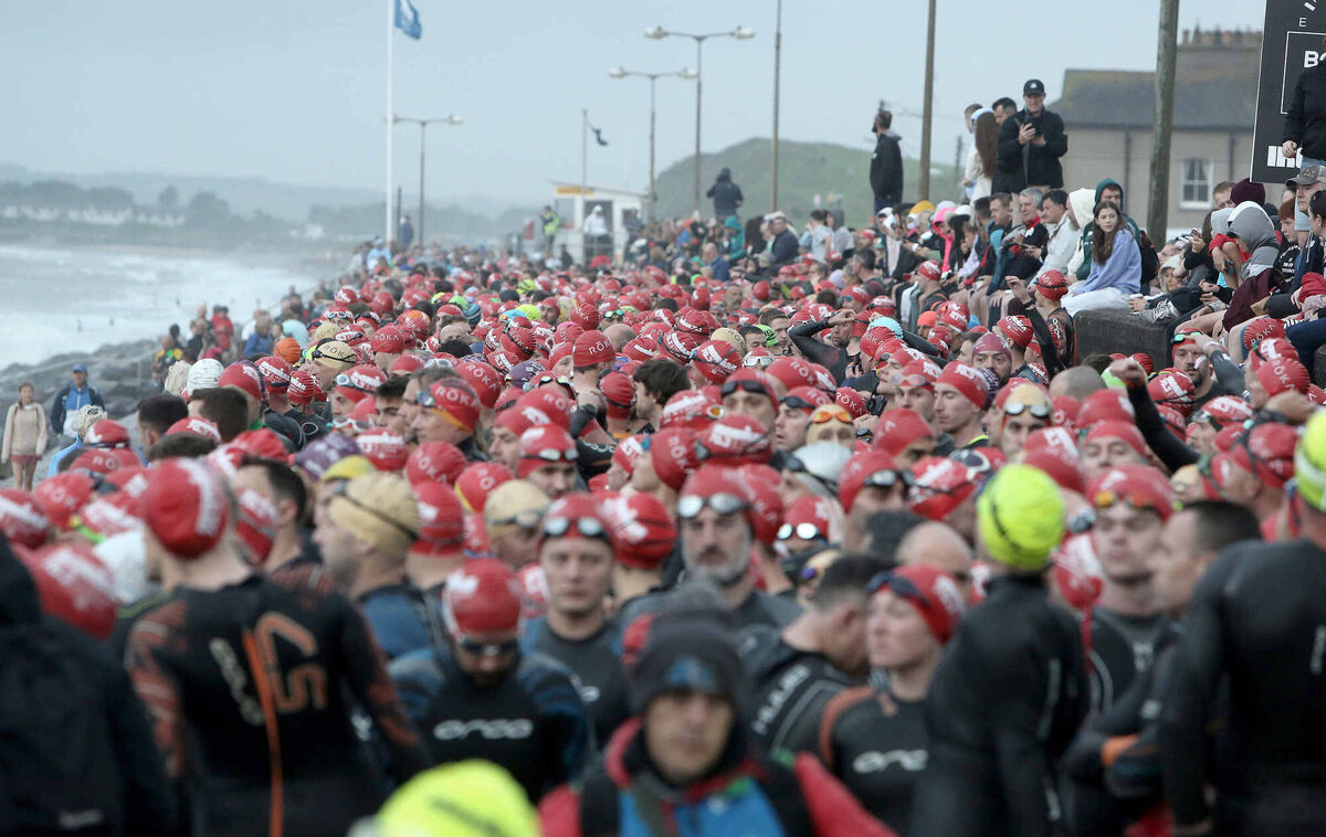 Some of the athletes lining up for Ironman in Youghal on Sunday. Competitors will never stop chasing how far their bodies and minds can take them in endurance triathlons around the world. Picture: John Hennessy Some of the athletes lining up for Ironman in Youghal on Sunday. Competitors will never stop chasing how far their bodies and minds can take them in endurance triathlons around the world. Picture: John Hennessy
