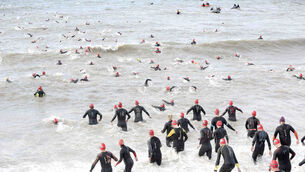 <p>Some of the athletes starting the Ironman Ireland competition in Youghal last Sunday. There have been calls for a full investigation of last weekend’s events, and any such investigation will take particular interest in statements issued since by Triathlon Ireland and the Ironman organisation. Picture: John Hennessy</p>