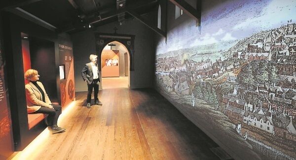 Nano Nagle Place programme manager Danielle O’Donovan and CEO Shane Clarke. Picture: Denis Minihane