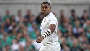 <p>BAN: England's Billy Vunipola has been banned for three weeks for the red card he received against Ireland. Pic: Niall Carson/PA Wire</p>