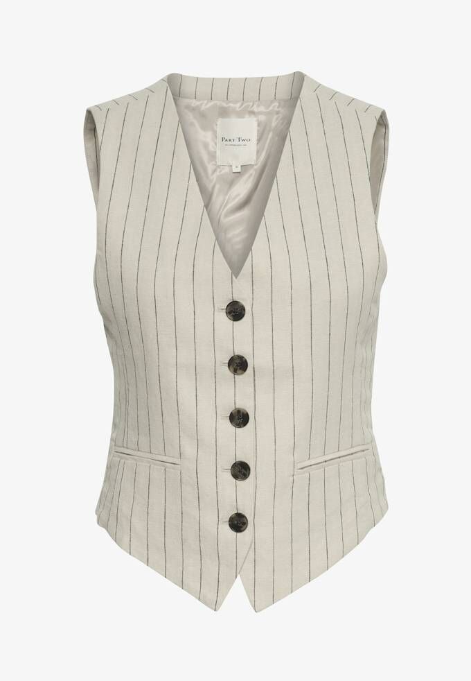 Part Two ‘Rekke’ striped waistcoat, Itsome, €99.95