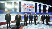 Recap: Republican presidential candidates trade blows as Donald Trump skips first debate