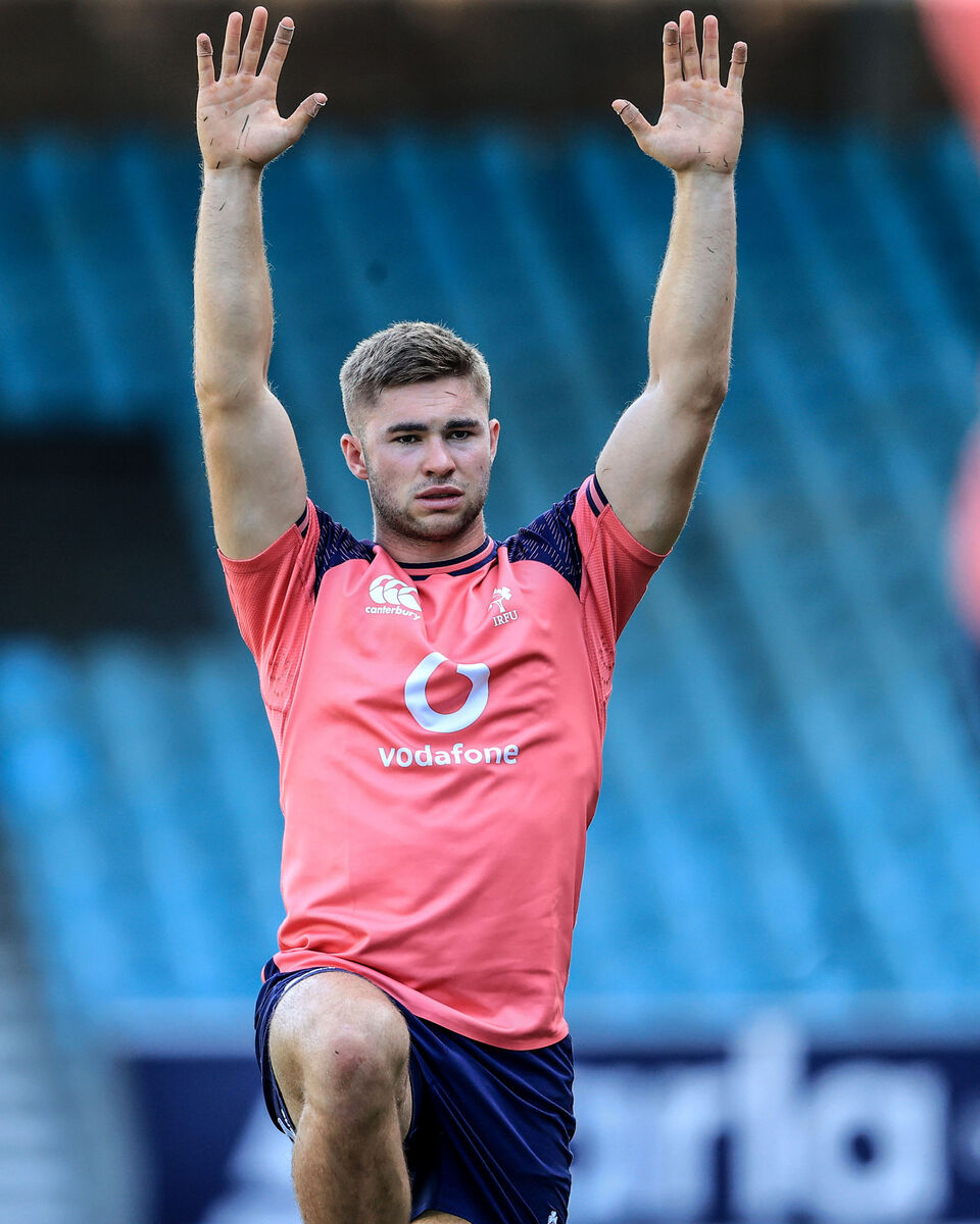 PUTTING HIS HAND UP: Jack Crowley is vying for World Cup game-time. Pic: ©INPHO/Dan Sheridan PUTTING HIS HAND UP: Jack Crowley is vying for World Cup game-time. Pic: ©INPHO/Dan Sheridan