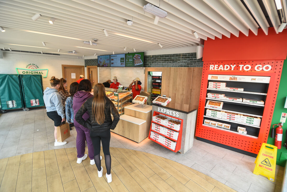 The newly opened Krispy Kreme Doughnuts store on St Patrick's Street, Cork City. Picture: Cian O'Regan. The newly opened Krispy Kreme Doughnuts store on St Patrick's Street, Cork City. Picture: Cian O'Regan.