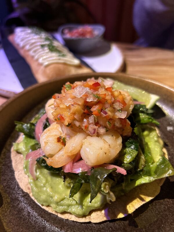 Tostado de Camarones at Paladar, Cork Tostado de Camarones at Paladar, Cork