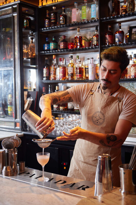 Cocktail master Cristobal at work in Paladar, Cork. Picture: Miki Barlok Cocktail master Cristobal at work in Paladar, Cork. Picture: Miki Barlok