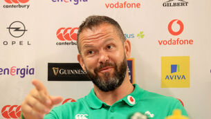 <p>ANOTHER STEP FORWARD: Ireland Head Coach Andy Farrell is looking for his side to take another step up as they ramp up their RWC preparations. Pic: ©INPHO/Dan Sheridan</p>
