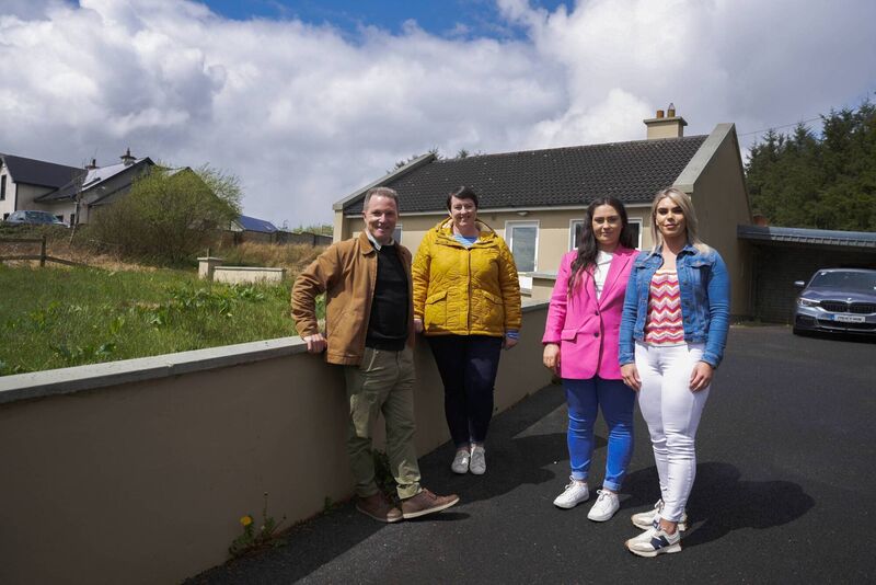 Maggie Molloy and Kieran McCarthy joined by Kerry sisters Nicole and Megan O'Connor. Maggie Molloy and Kieran McCarthy joined by Kerry sisters Nicole and Megan O'Connor.