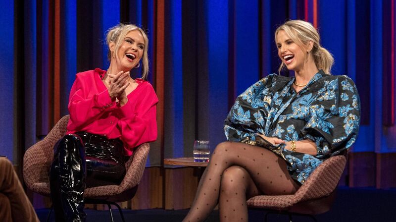 Joanne McNally and Vogue Williams on the Tommy Tiernan Show