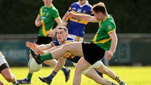 <p>Thomas Davis' Conor Guilfoyle </p>