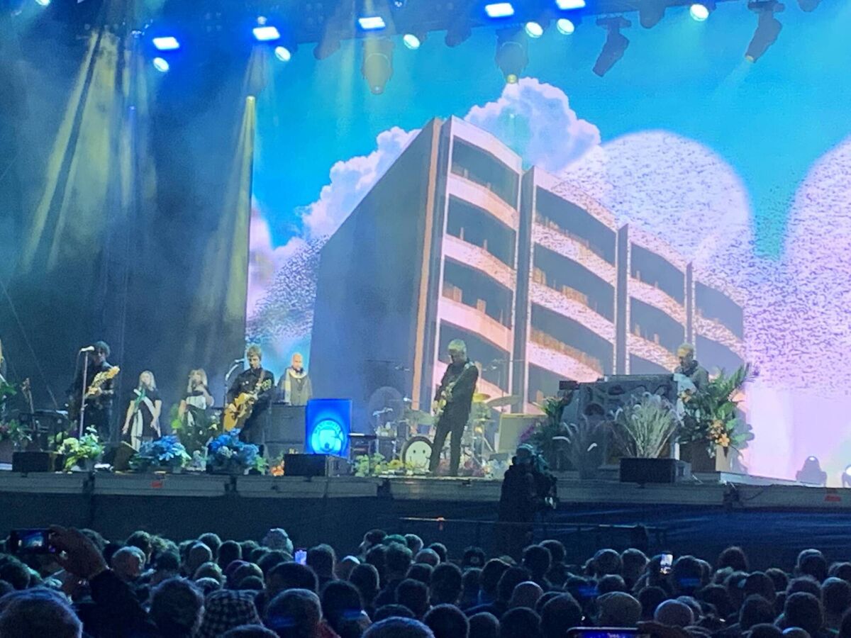 Noel Gallagher and his High Flying Birds on stage at Royal Hospital Kilmainham, Dublin.