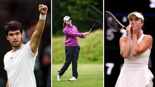 <p>TV GUIDE: Women's Irish Open, US Open and rematch of Eubank Jr and Smith: your sport on TV this week</p>