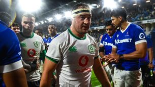 <p>BIG IMPACT: Rob Herring of Ireland after his side's victory in the Rugby World Cup warm-up match against Samoa at Parc des Sports Jean Dauger in Bayonne. Pic: Harry Murphy/Sportsfile</p>