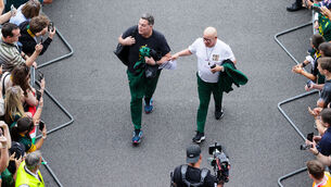 <p>IN FOCUS: South Africa’s Director of Rugby Rassie Erasmus arrives at Twickenham last weekend. Picture: INPHO/Laszlo Geczo</p>