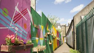 <p>Coleman's Lane was one of the Reimagine Cork projects undertaken in 2016. Last week, builders installed a gate on the laneway.</p>