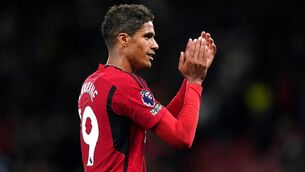 <p>RULED OUT: Manchester United's Raphael Varane has been ruled out for 'a few weeks'. Pic: Nick Potts/PA Wire</p>