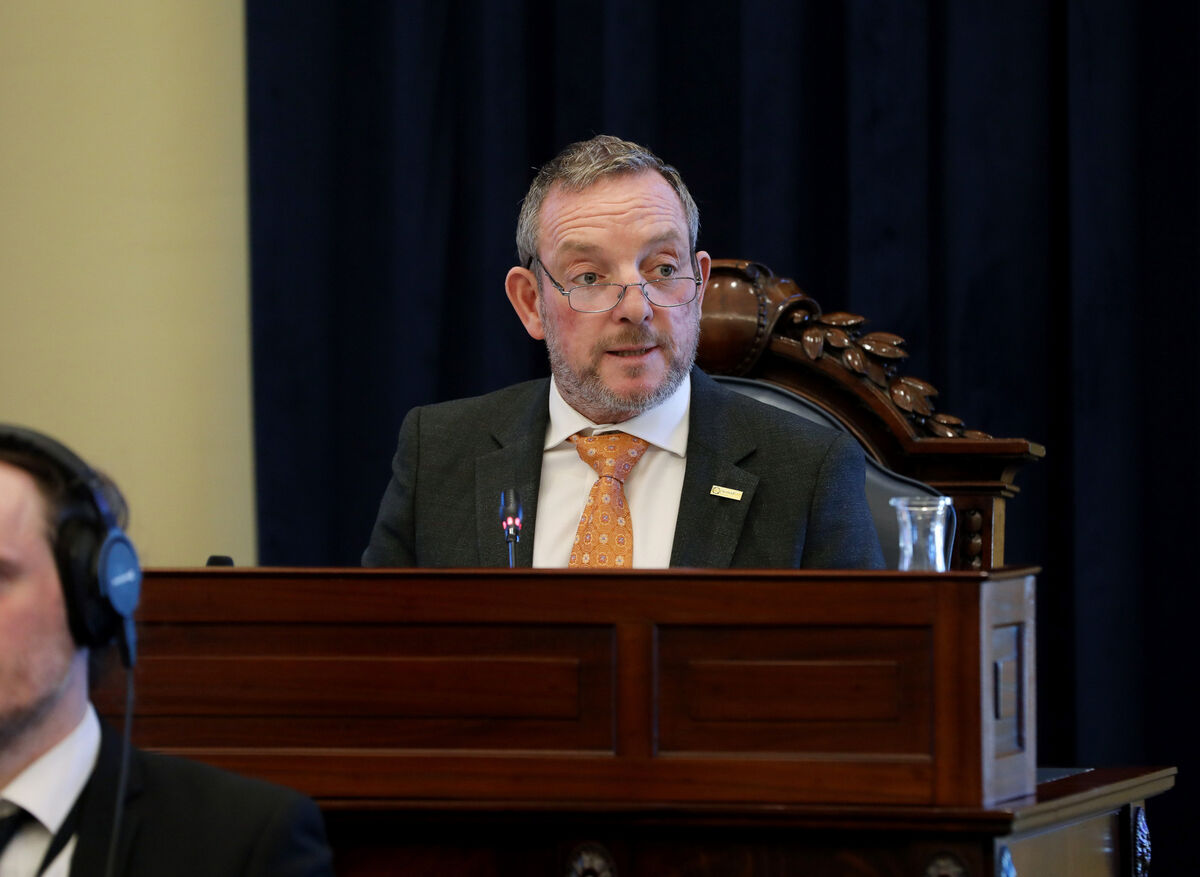 Cathaoirleach of Seanad Éireann Jerry Buttimer said he was "delighted" his Bishopstown electoral base has been returned to the constituency of Cork South-Central, adding he intended to stand there in the next general election. Picture: Maxwells