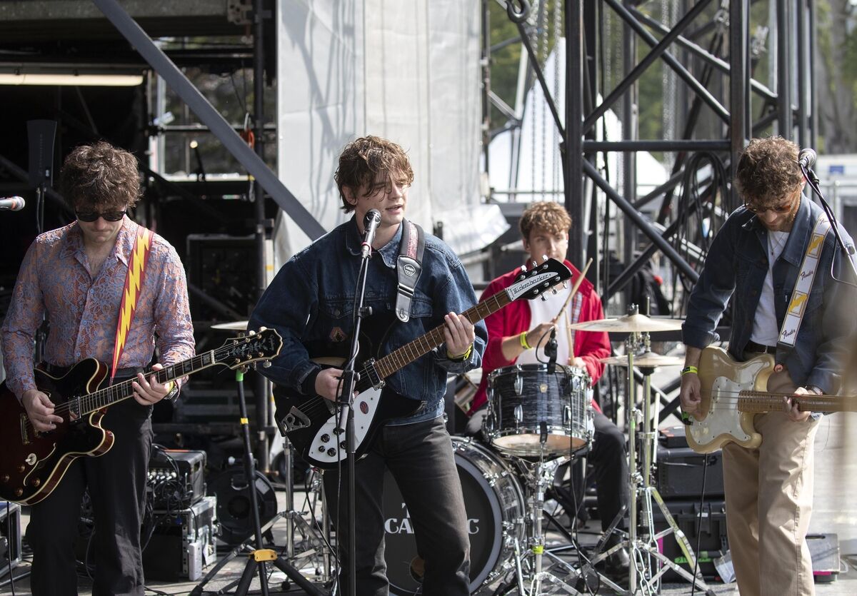 Westmeath band The Academic are playing at this year's event. Picture: Colin Keegan, Collins Dublin