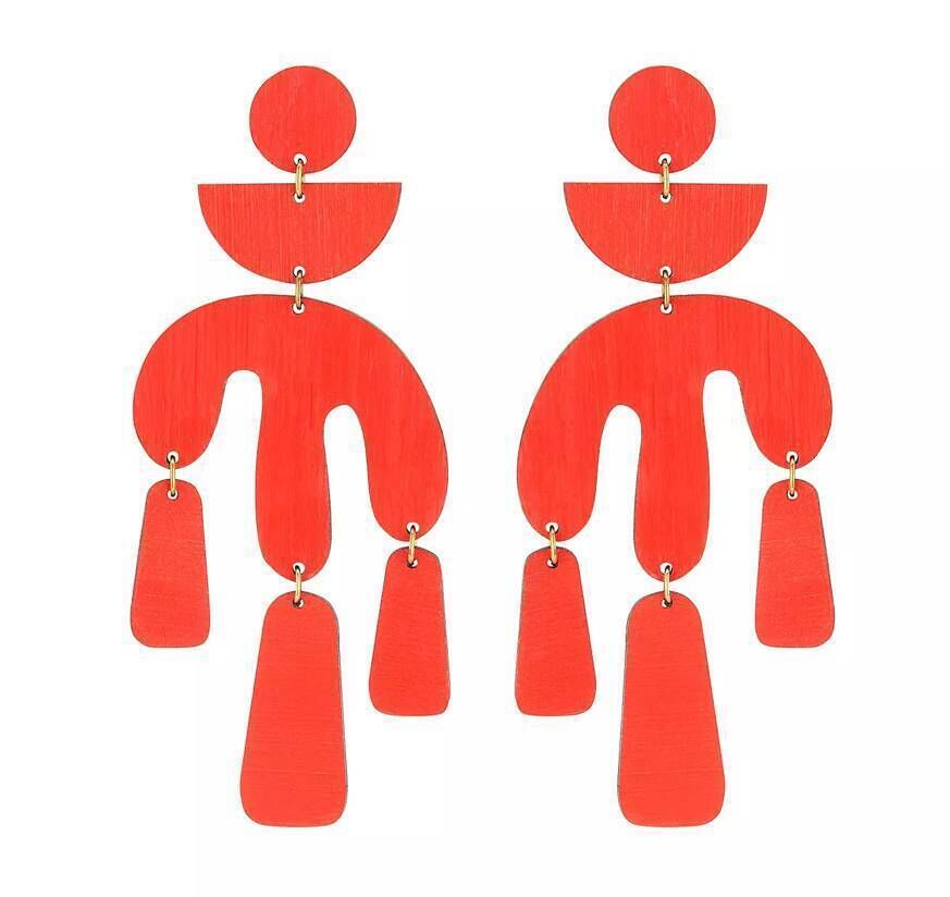 Shock of Grey 'Megashock' earrings, Brown Thomas, €85 Shock of Grey 'Megashock' earrings, Brown Thomas, €85