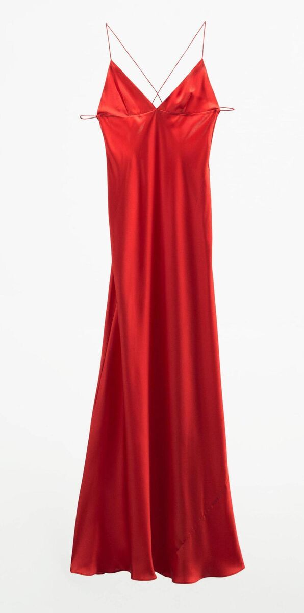 Silk camisole dress, Zara, €149 Silk camisole dress, Zara, €149